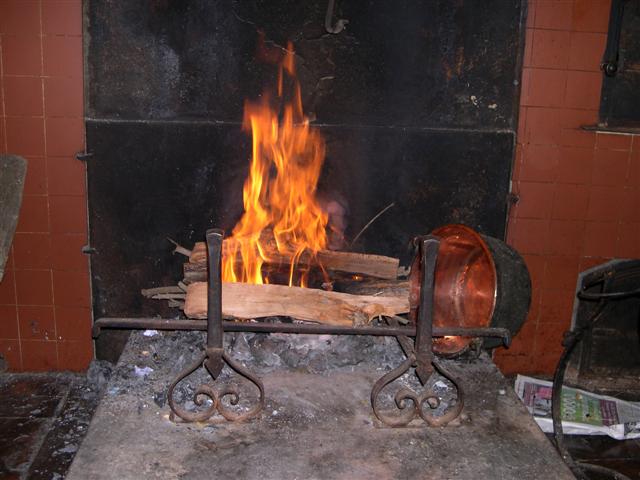 www.etablissement-ortet.com - feu cheminée